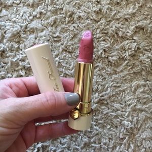 Too Faced Sweet Peach lipstick in Make Me Blush